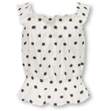 kids ONLY Cloud Dancer Black Dots Kogsweta Sl Topp Wvn
