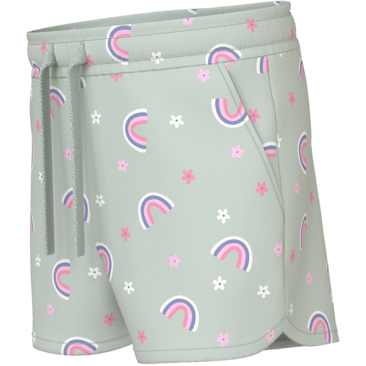 Name It Pale Aqua Rainbow Nmfvigga Shorts F1 Noos