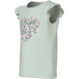 Name It Pale Aqua Pink Flowers Nmfvayana Capsl Topp