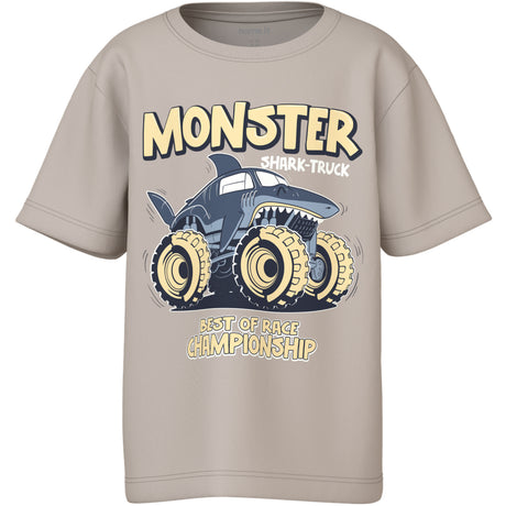 Name It Chateau Gray Monster Shark Nmmvanyo Ss Nreg Topp