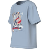 Name It Blue Fog Dino Skate Nmmvanyo Ss Nreg Topp