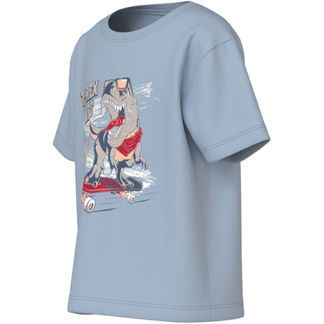 Name It Blue Fog Dino Skate Nmmvanyo Ss Nreg Topp