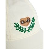 Mini Rodini Off-white E.T Emb Nylon Pocket Caps