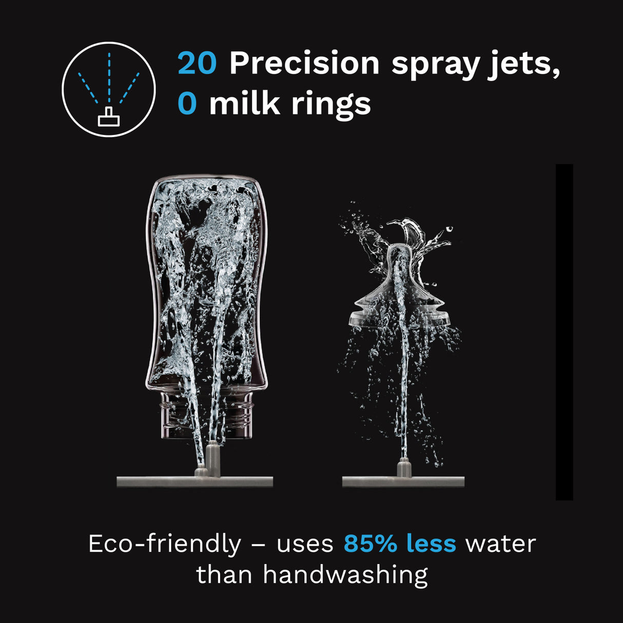 Baby Brezza Black Flaske Washer Pro