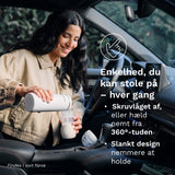 Baby Brezza Black Superfast Portable Flaske Warmer