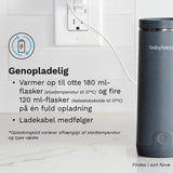 Baby Brezza Black Superfast Portable Flaske Warmer