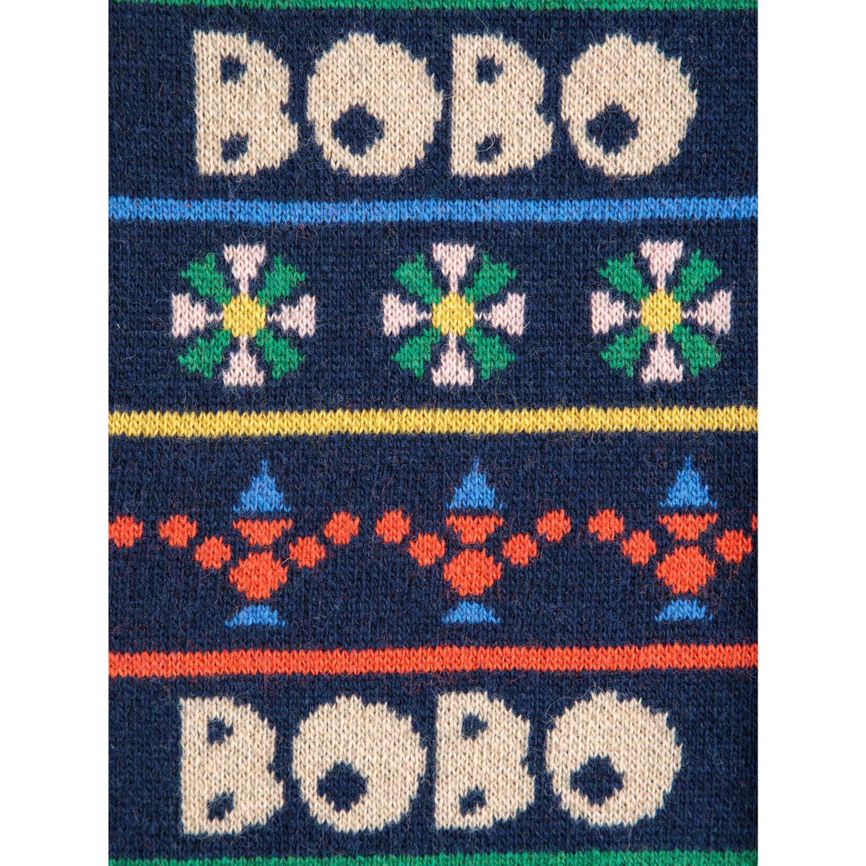 Bobo Choses Multicolor Toys All Over Strikket Vest