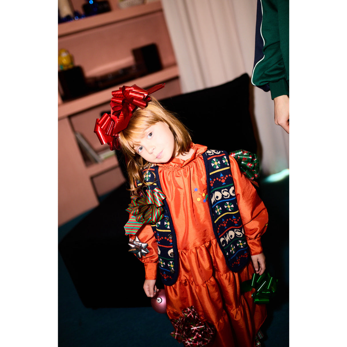 Bobo Choses Multicolor Toys All Over Strikket Vest
