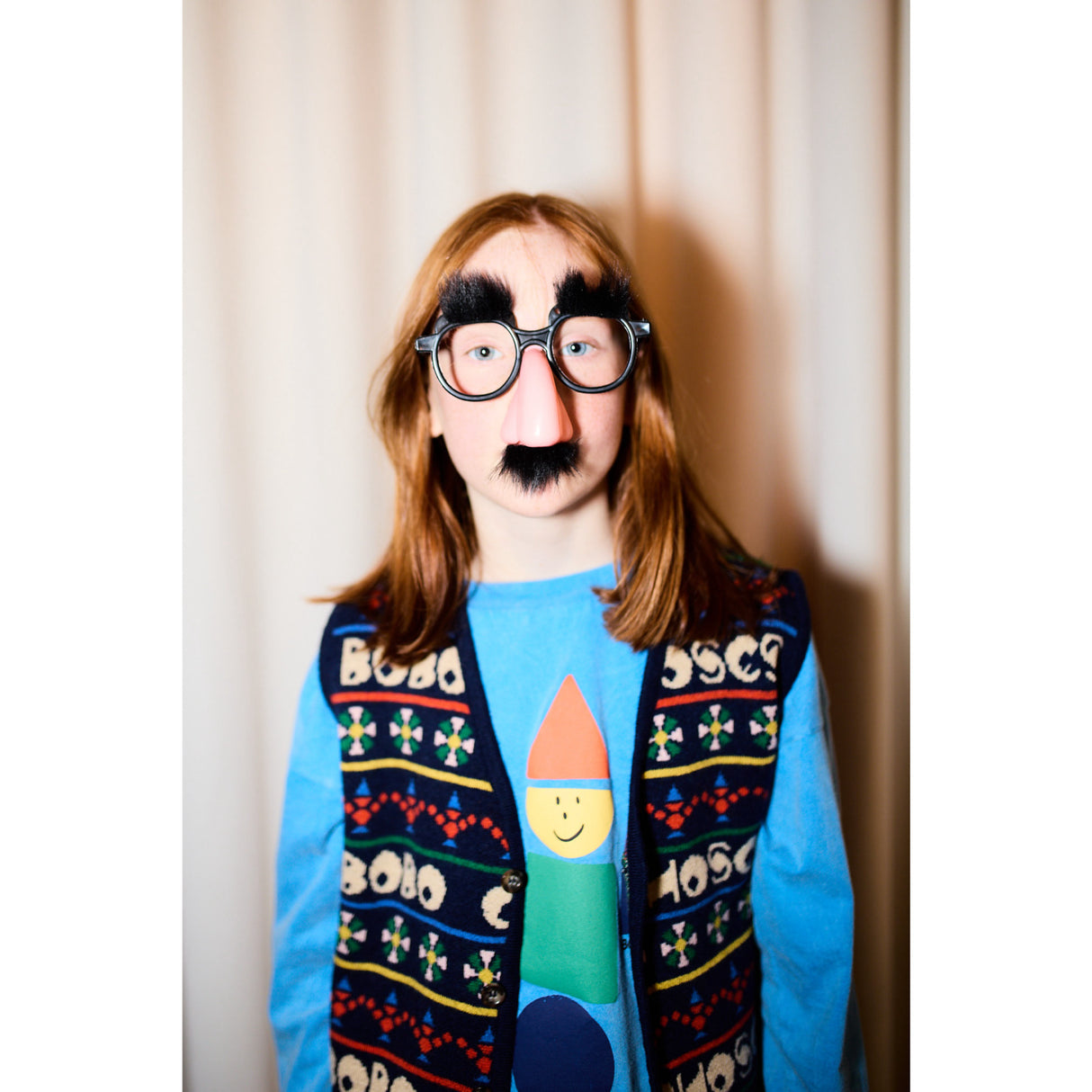 Bobo Choses Light Blue Wooden Leketøy T-Shirt