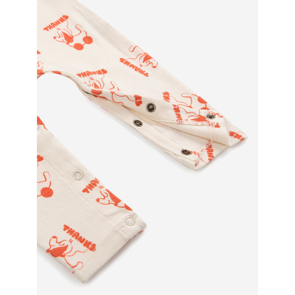 Bobo Choses Offwhite Rolling Dog All Over Overall