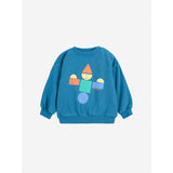 Bobo Choses Navy Blue Wooden Leketøy Fleece Sett