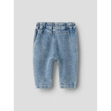 Lil'Atelier Medium Blue Denim Nbflulia Baggy Dnm Jeans 4017-Cj S Lil