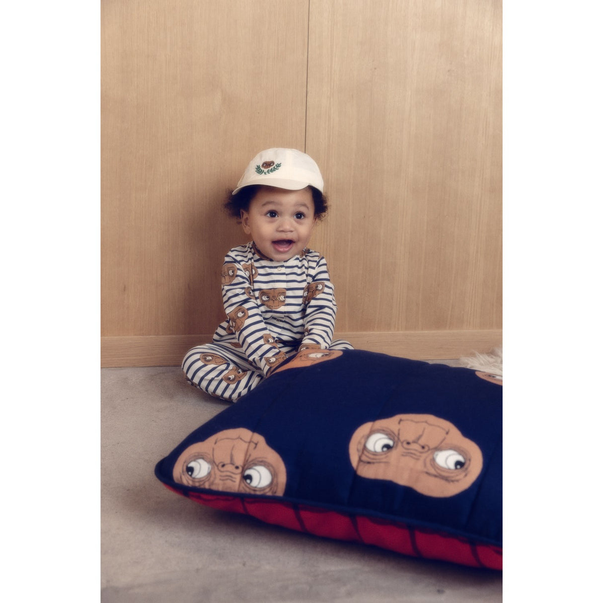 Mini Rodini Multi E.T Stripe AOP Buksedrakt