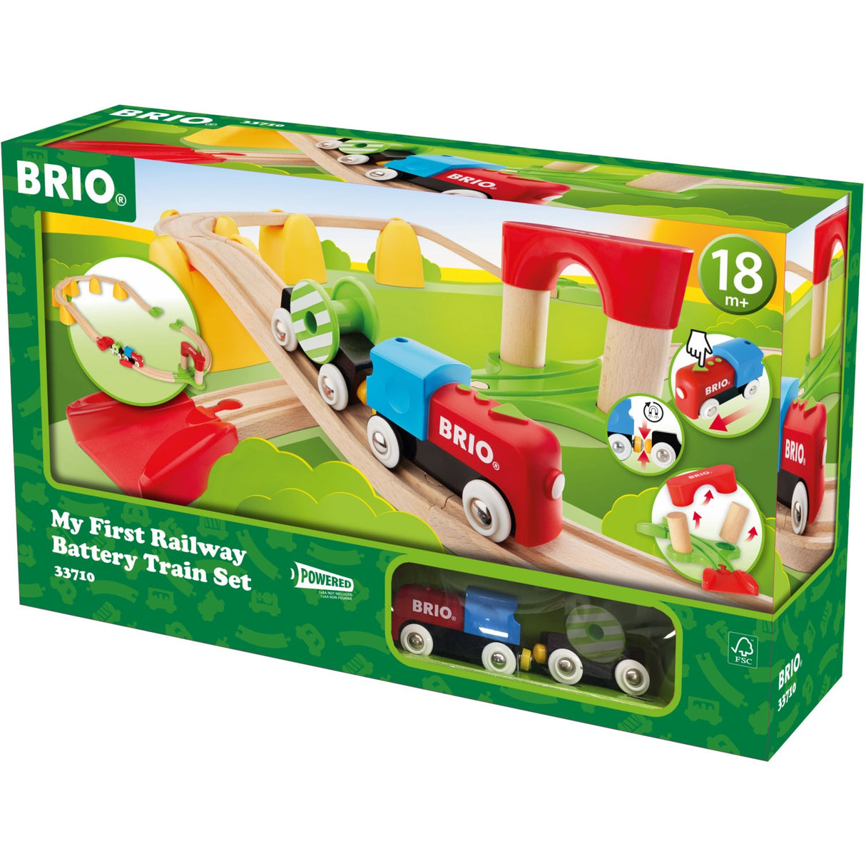 BRIO® 33710 Min Første Togbane, Batteritog
