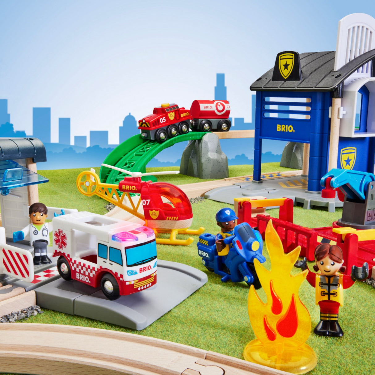BRIO® 36025 Rescue Team Togsæt