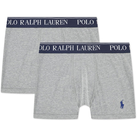 Polo Ralph Lauren Andover Heather Bomull Stretch 2-Pakning Boxer