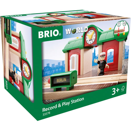 BRIO® 33578 Togstation M/optagefunktion