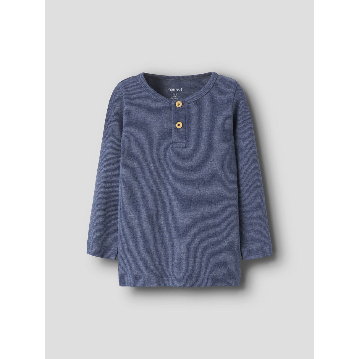 Name It Vintage Indigo Melange Nmmkab Ls Topp Noos