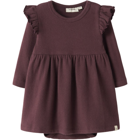 Lil'Atelier Catawba Grape Nbfthora Hun Ls Body Kjole Lil