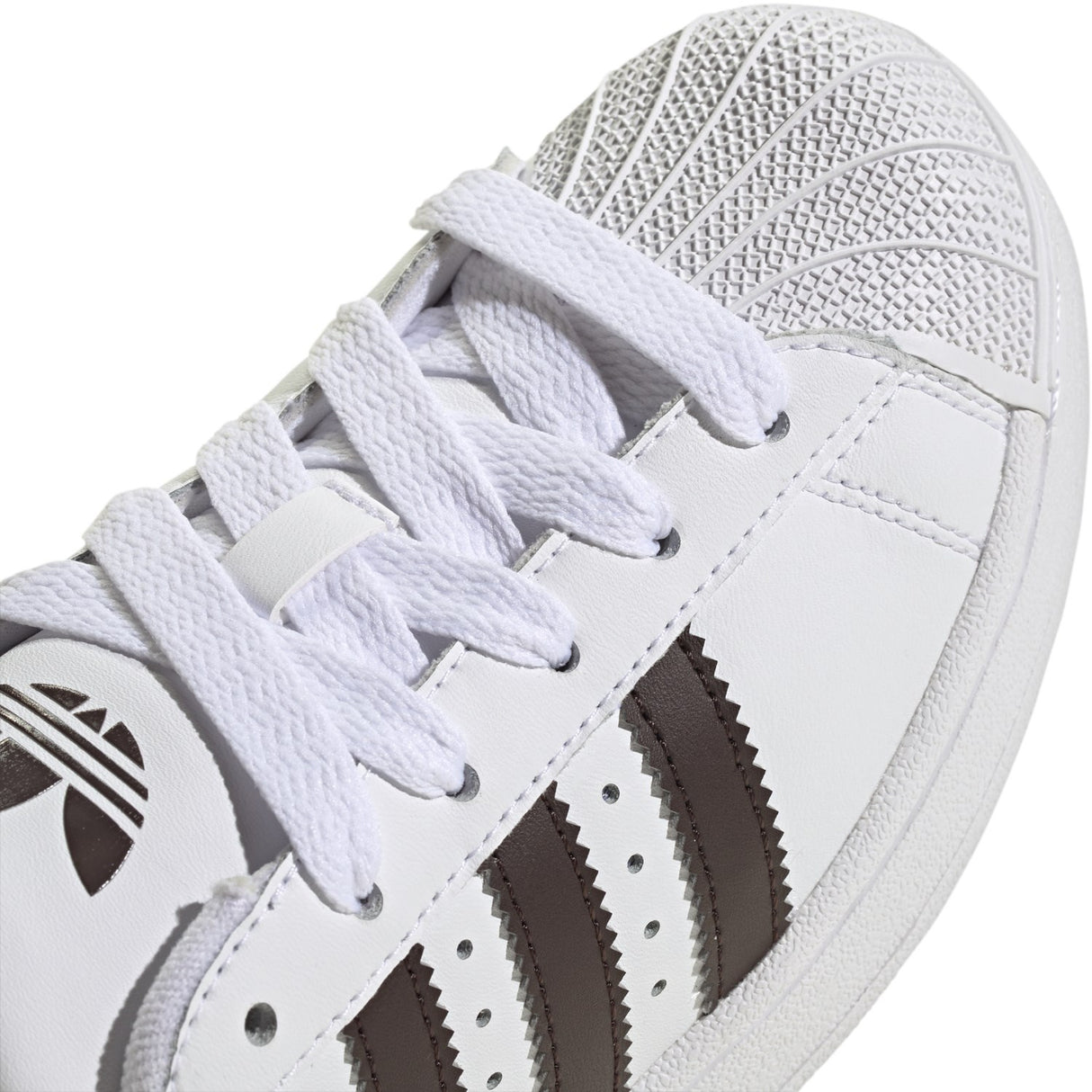 adidas Originals Ftwr White/Aurora Coffee/Ftwr White Superstar Ii J Sneakers