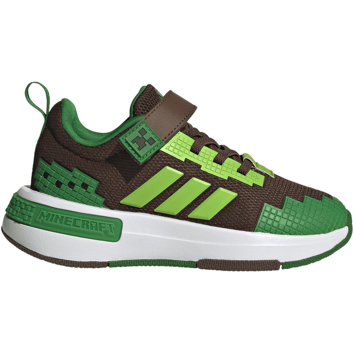 adidas Originals Auburn/Semi Solar Green/Ftwr White Minecraft Pro El C Sneakers