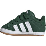 adidas Originals Dark Green/Ftwr White/Gum 2 Campus 00S Crib Sneakers