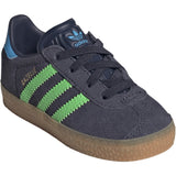 adidas Originals Shadow Navy/Screaming Green/Lucid Aquamarine Gazelle Cf El I Sneakers