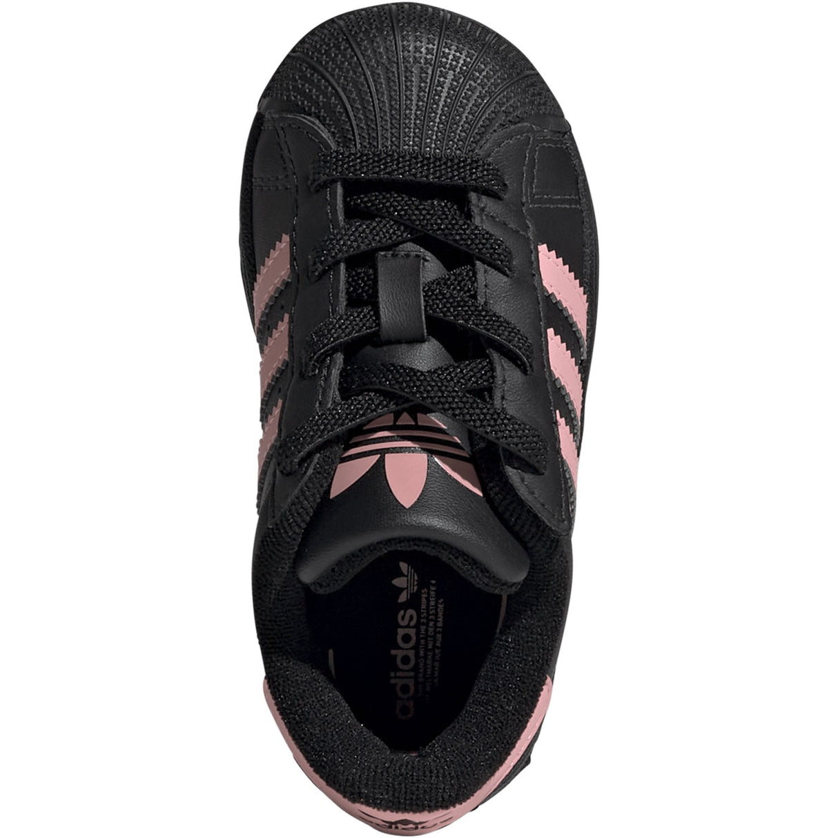 adidas Originals Core Black/Glow Pink/Core Black Superstar Ii Cf El I Sneakers