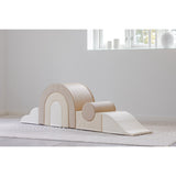 Tumble Time Rainbow 7-delt trommesett i vegansk PU-skinn