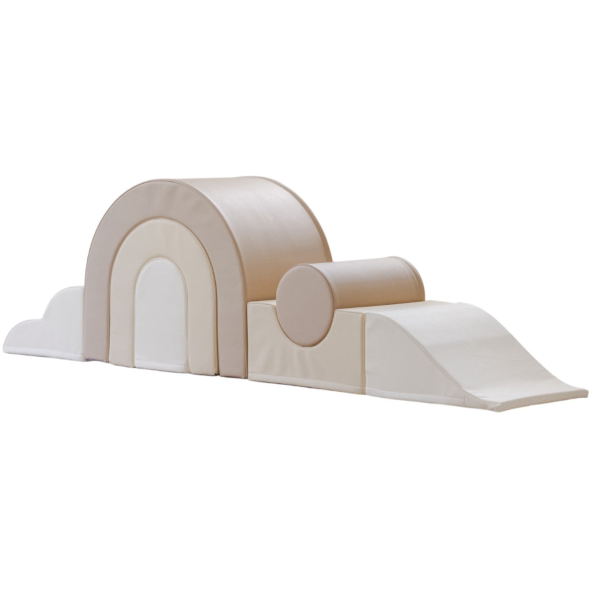 Tumble Time Rainbow 7-delt trommesett i vegansk PU-skinn