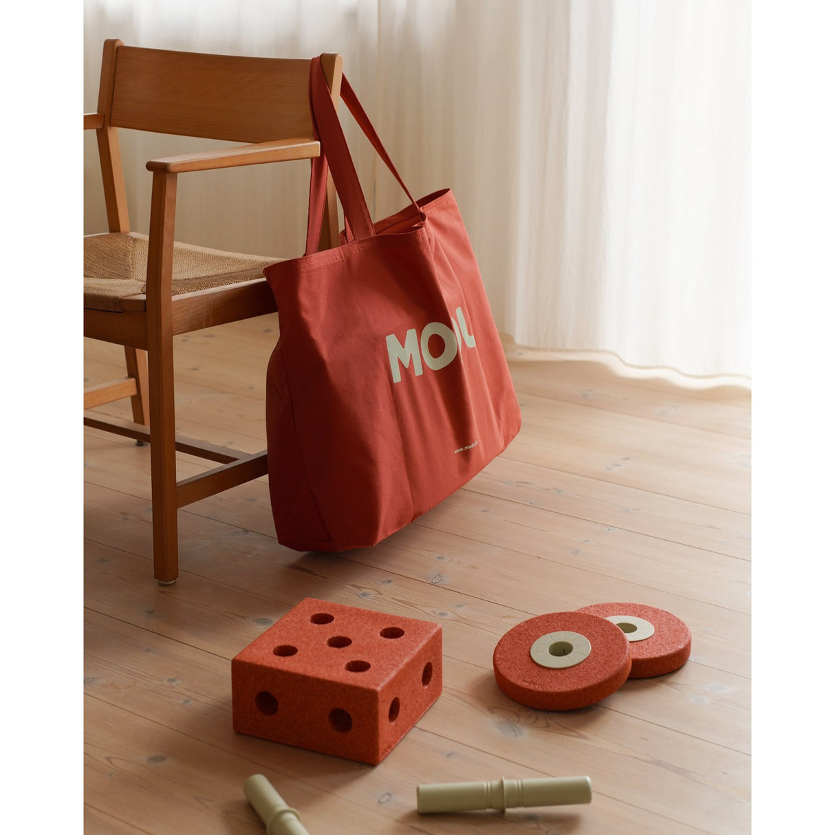 MODU Burnt Orange Travel Bag