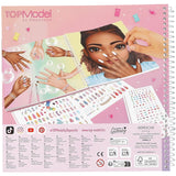 TOPModel Create Your Hand Design Colouring Bok