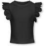 kids ONLY Black Kogdrea Life S/S Topp Jrs Noos