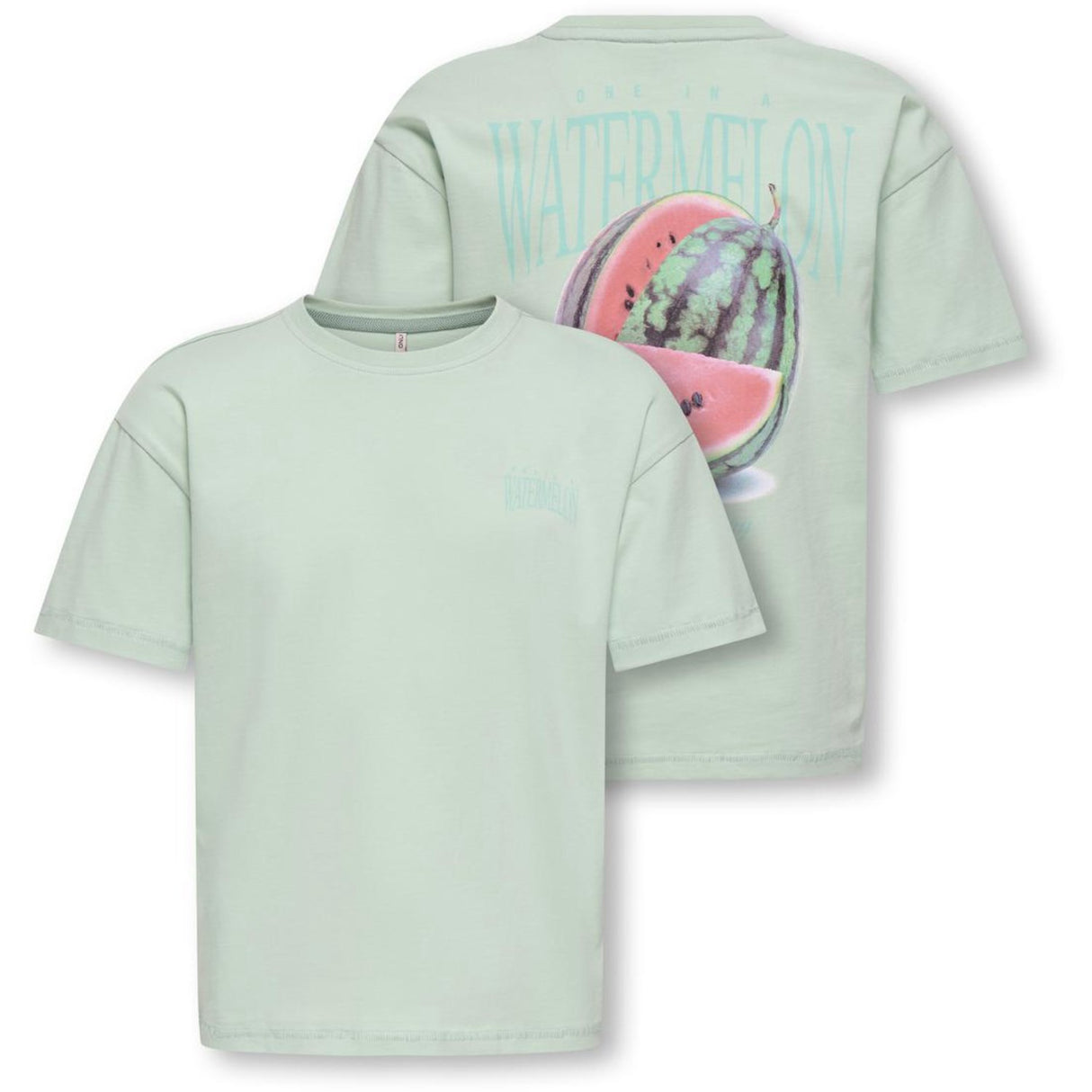 kids ONLY Aqua Foam Watermelon Koghelen Life S/S Loose Tee Jrs Noos