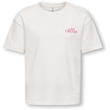 kids ONLY Cloud Dancer Icecream Koghelen Life S/S Loose Tee Jrs Noos