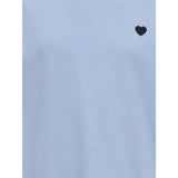 kids ONLY Soft Chambray Heart Emb/Night Sky Kogmaiken Life Cropheart Ss Topp Jrs Noos