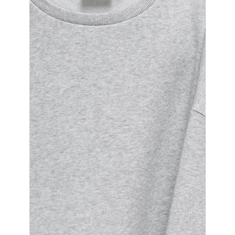 kids ONLY Light Grey Melange Kogsweat L/S Crew Oversize Swt Noos