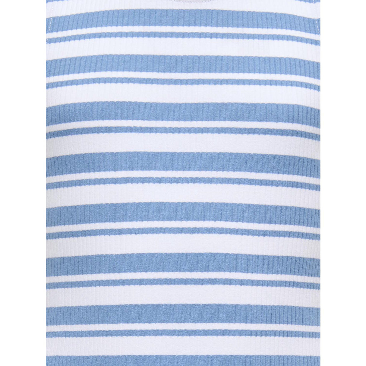 kids ONLY Riviera Mix White Stripes Kogbelfast Life Stripe Sl Midi Kjole Jrs