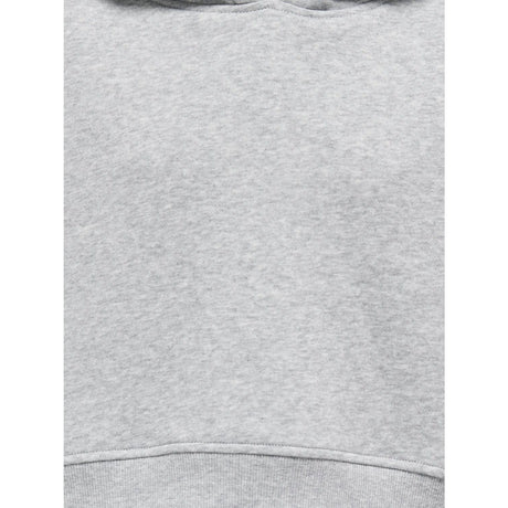 kids ONLY Light Grey Melange Kogsweat L/S Hettegenser Kort Swt Noos