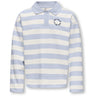 kids ONLY Soft Chambray White Alyssum Kogesther L/S Polo Emb Vd Swt
