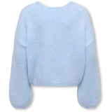 kids ONLY Cashmere Blue Kogdinea L/S Vendbar Pullov. Knt