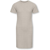kids ONLY Pumice Stone Melange Kognella S/S Kjole Vd Jrs Noos