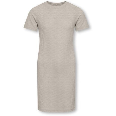 kids ONLY Pumice Stone Melange Kognella S/S Kjole Vd Jrs Noos