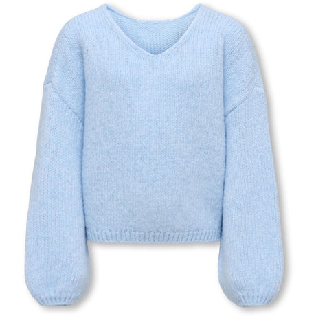 kids ONLY Cashmere Blue Kogdinea L/S Vendbar Pullov. Knt