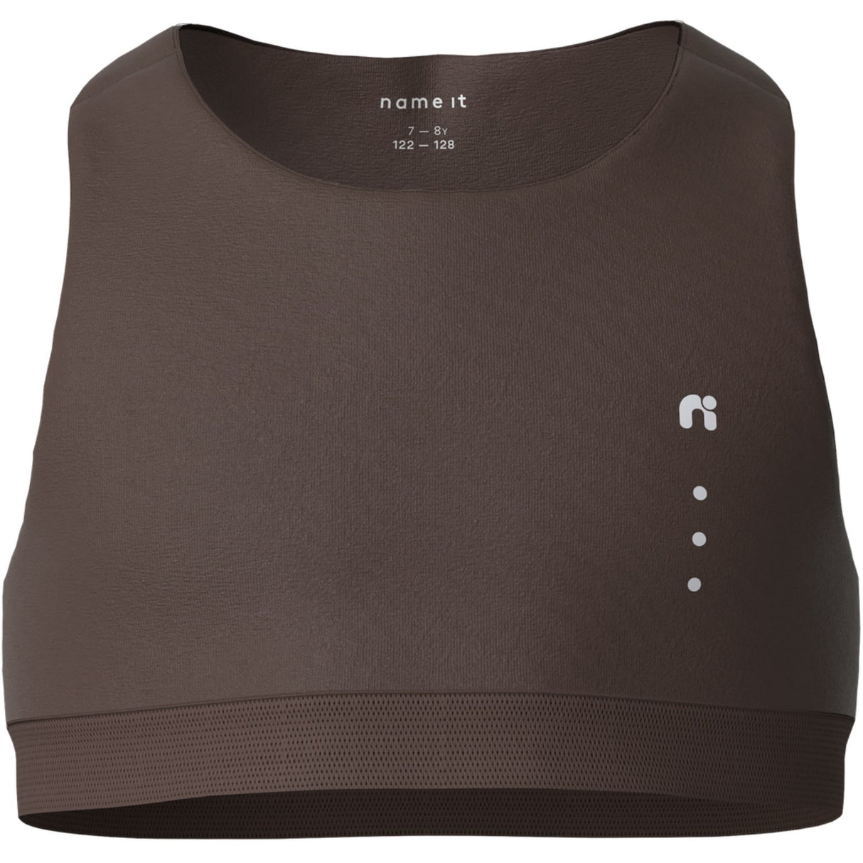 Name It Chocolate Martini Nkfdiana Sl Cropped Slim Topp