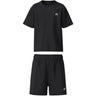 Name It Black Nkndemu Ss Nreg Shorts Sett