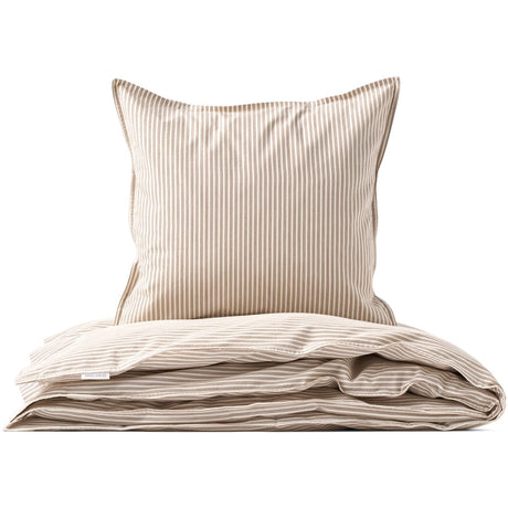 Studio Feder Brown Beach Stripe Sengetøy Percale
