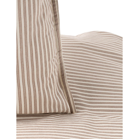 Studio Feder Brown Beach Stripe Sengetøy Percale