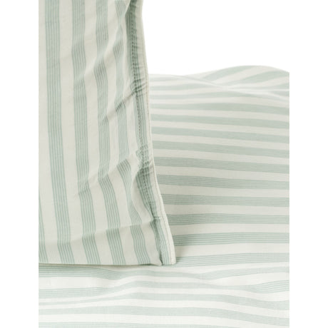 Studio Feder Soft Mint Stripe Sengetøy Percale