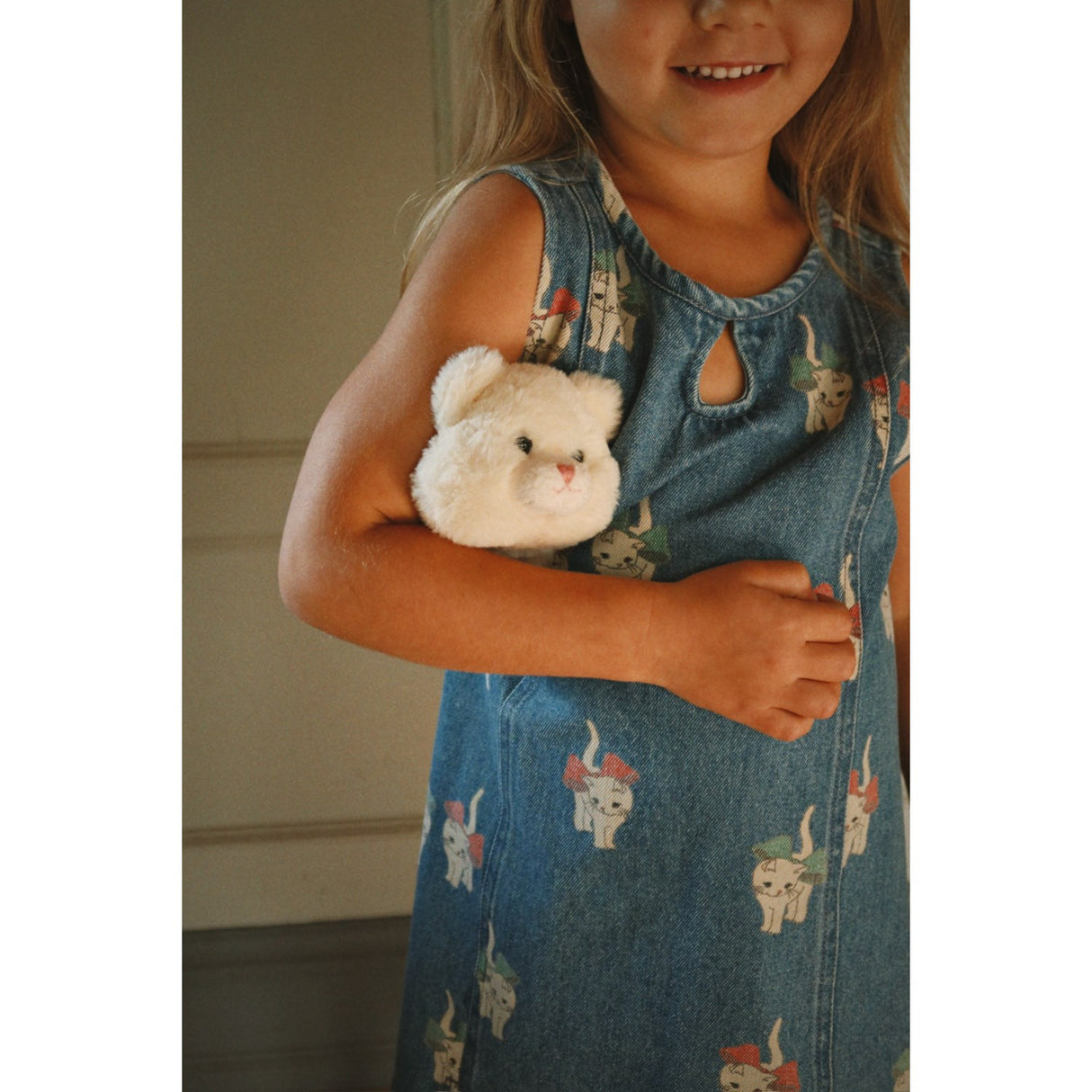 Konges Sløjd Bow Kitty Denim Magot Kjole Gots